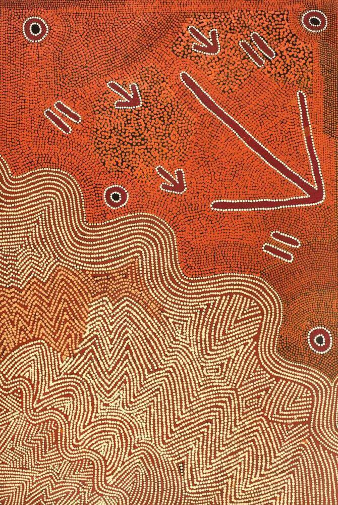 Aboriginal Art for Sale Sydney by Omay Nampijinpa Gallagher 671