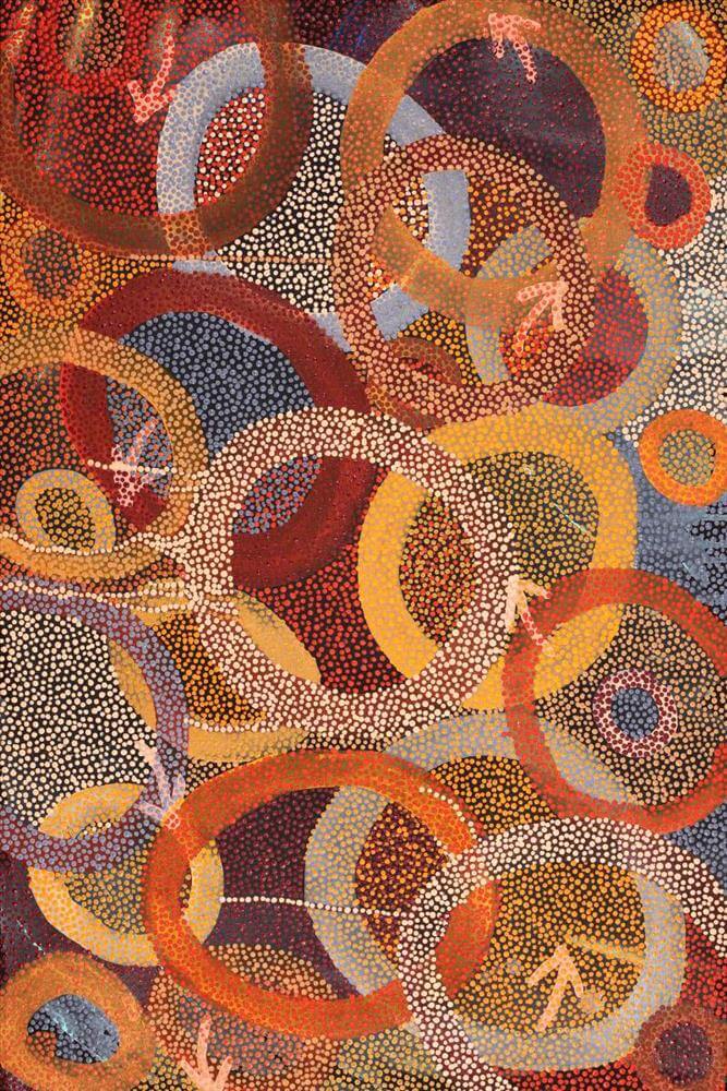 Aboriginal Art for Sale Sydney by Pauline Nampijinpa Singleton 1127