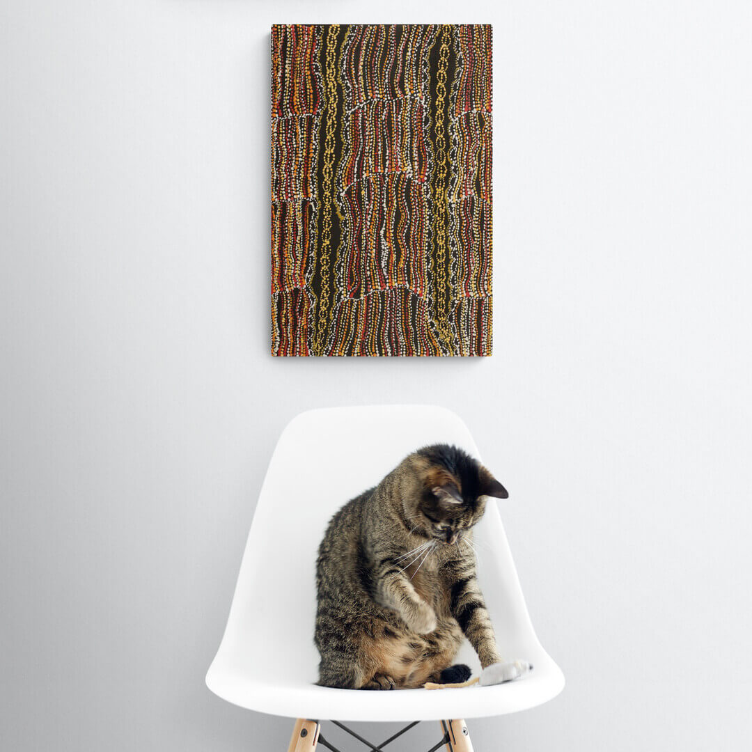 Aboriginal Art for Sale Sydney by Sabrina Nangala Robertson 1913