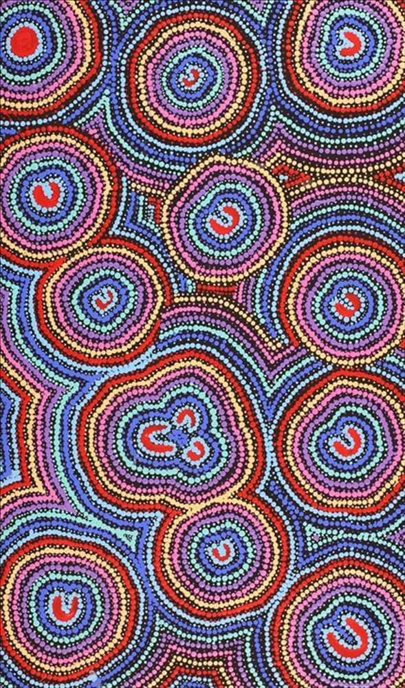 Aboriginal Art for Sale by Florence Nungarrayi Tex 1837