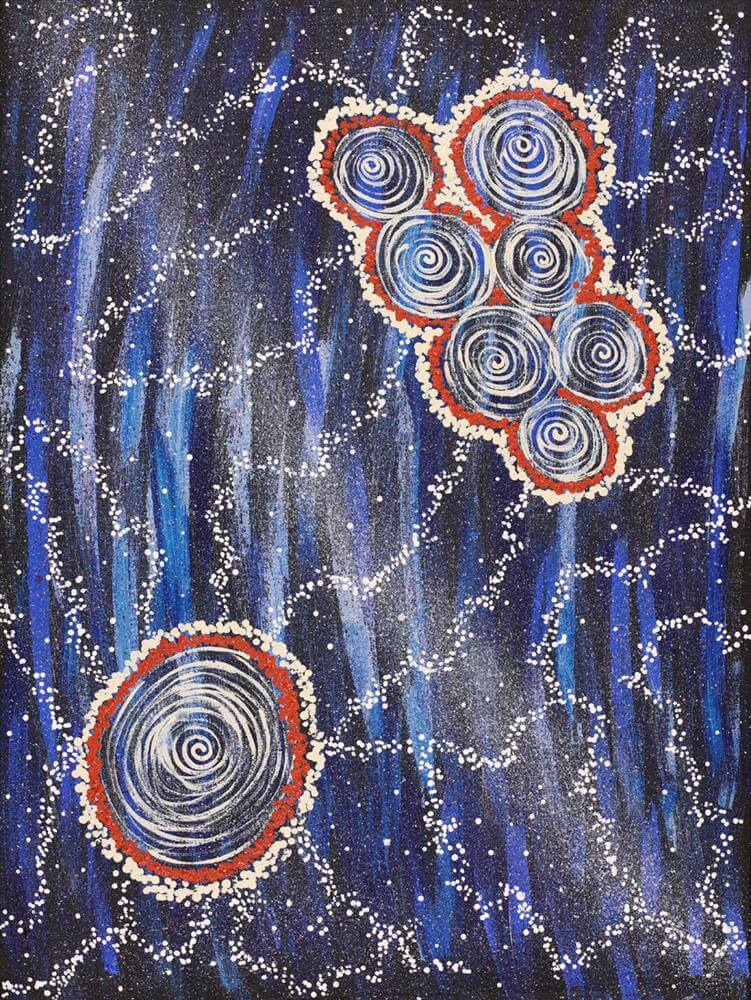 Aboriginal Art for sale by Valda Napangardi Granites