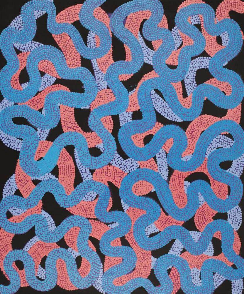 Aboriginal Art for Sale by Vanetta Nampijinpa  Hudson 3824