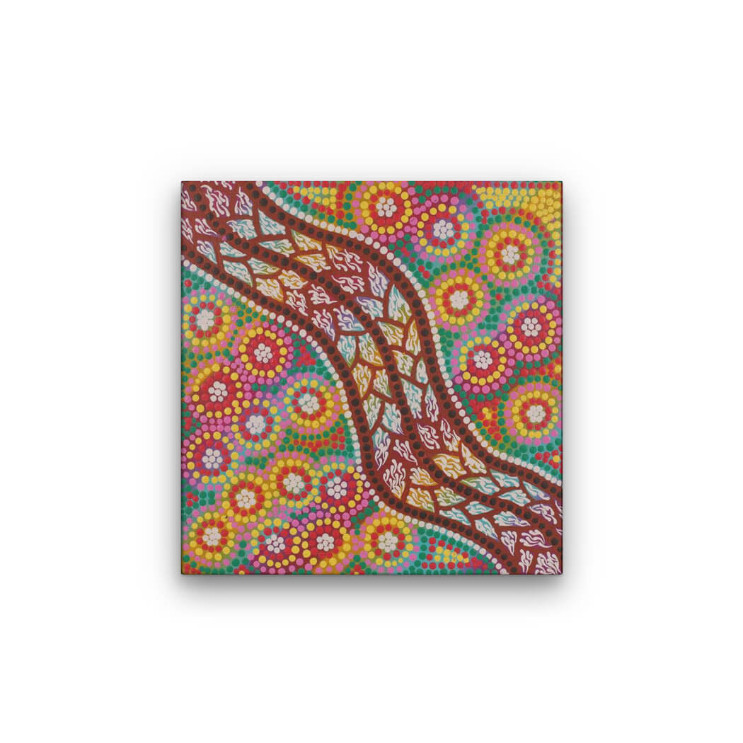 Affordable Aboriginal Art by Ruth Napangardi Langdon 9657