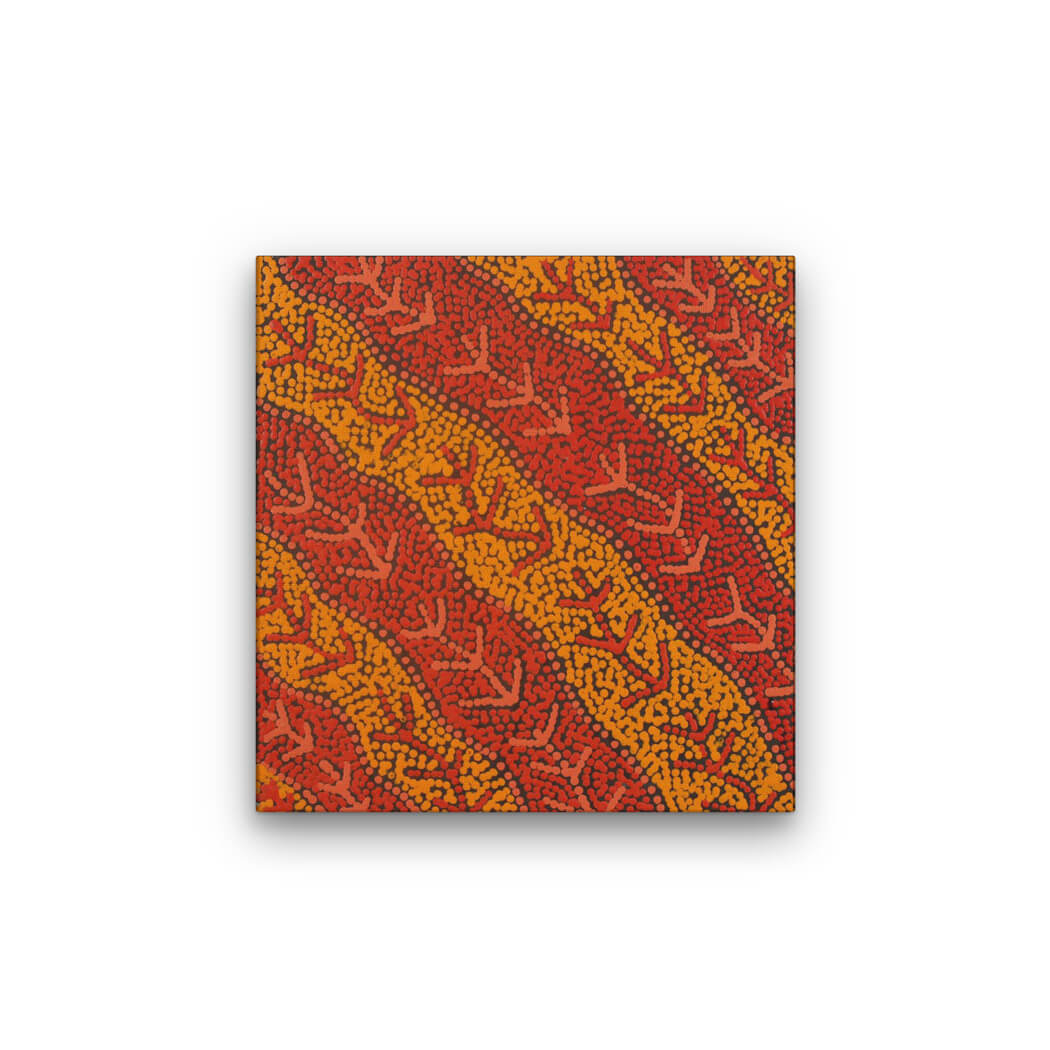 Affordable Aboriginal Art for Sale Sydney by Theo (Faye) Nangala Hudson 4773