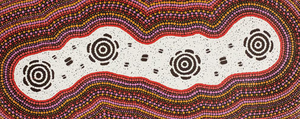 Affordable Aboriginal Art for Sale by Kara Napangardi Ross 4758