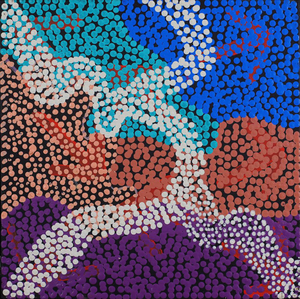 Affordable Aboriginal Art for Sale by Margaret Nangala Gallagher 1236