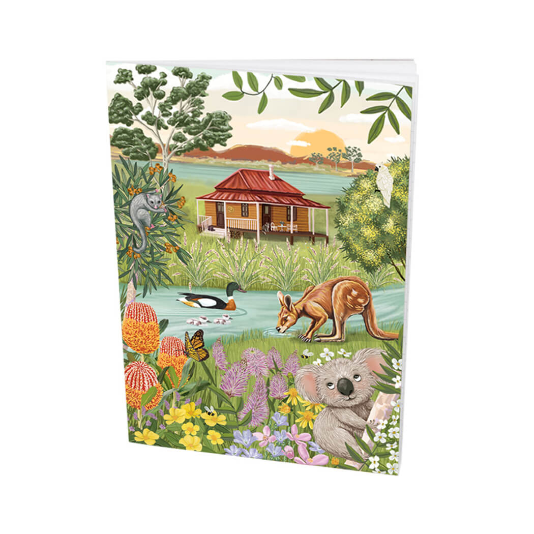 Aussie Souvenirs A6 Pocket Notebook by La La Land 