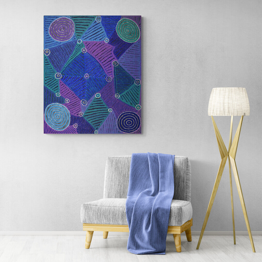 Australian Aboriginal Art for Sale by Pauline Napangardi Gallagher 480