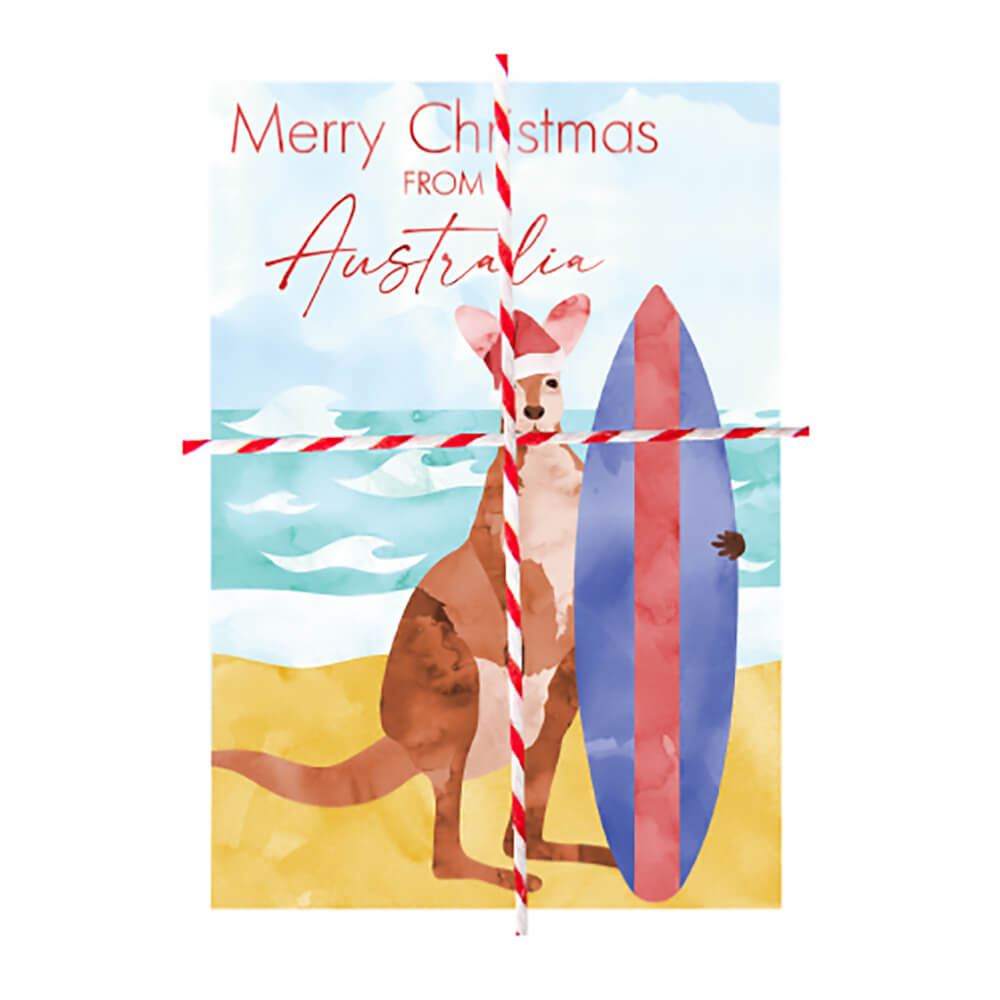 Merry Christmas from Australia Charity Christmas Card Pack Australian Made