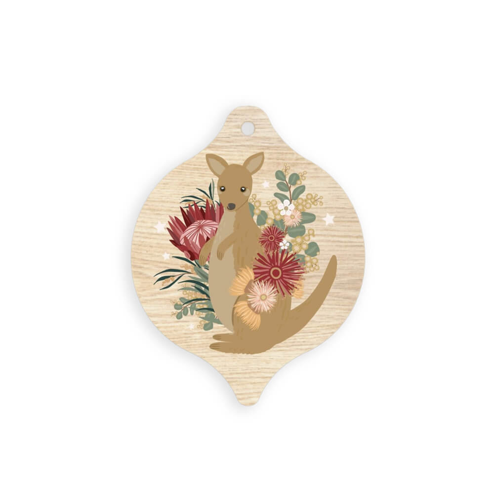 Australian Christmas Kangaroo Decorations Australian Made by Christie Williams