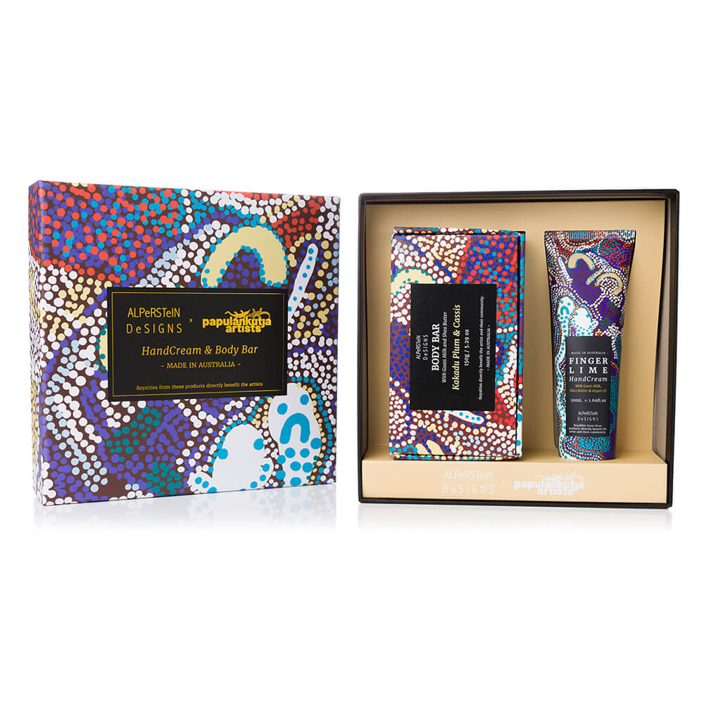 Australian Corporate Gift Box with soap and handcream by Alperstein designs