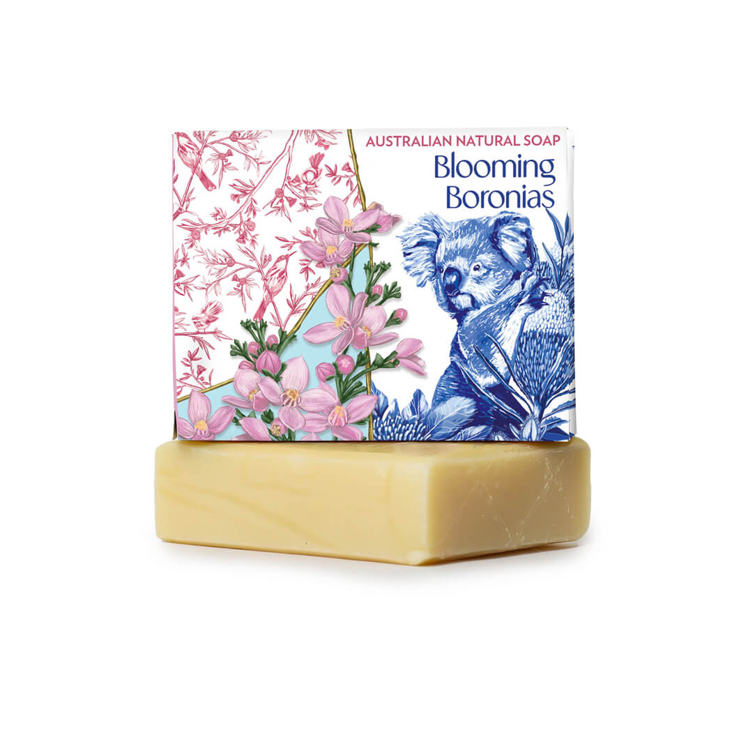 Australian Gift Soap Blooming Boronias by La La Land