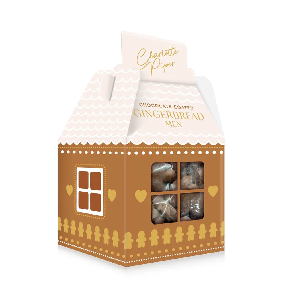 Australian Gifts for Christmas Chocolate Coated Gingerbread Men Australian Made by Charlotte Piper