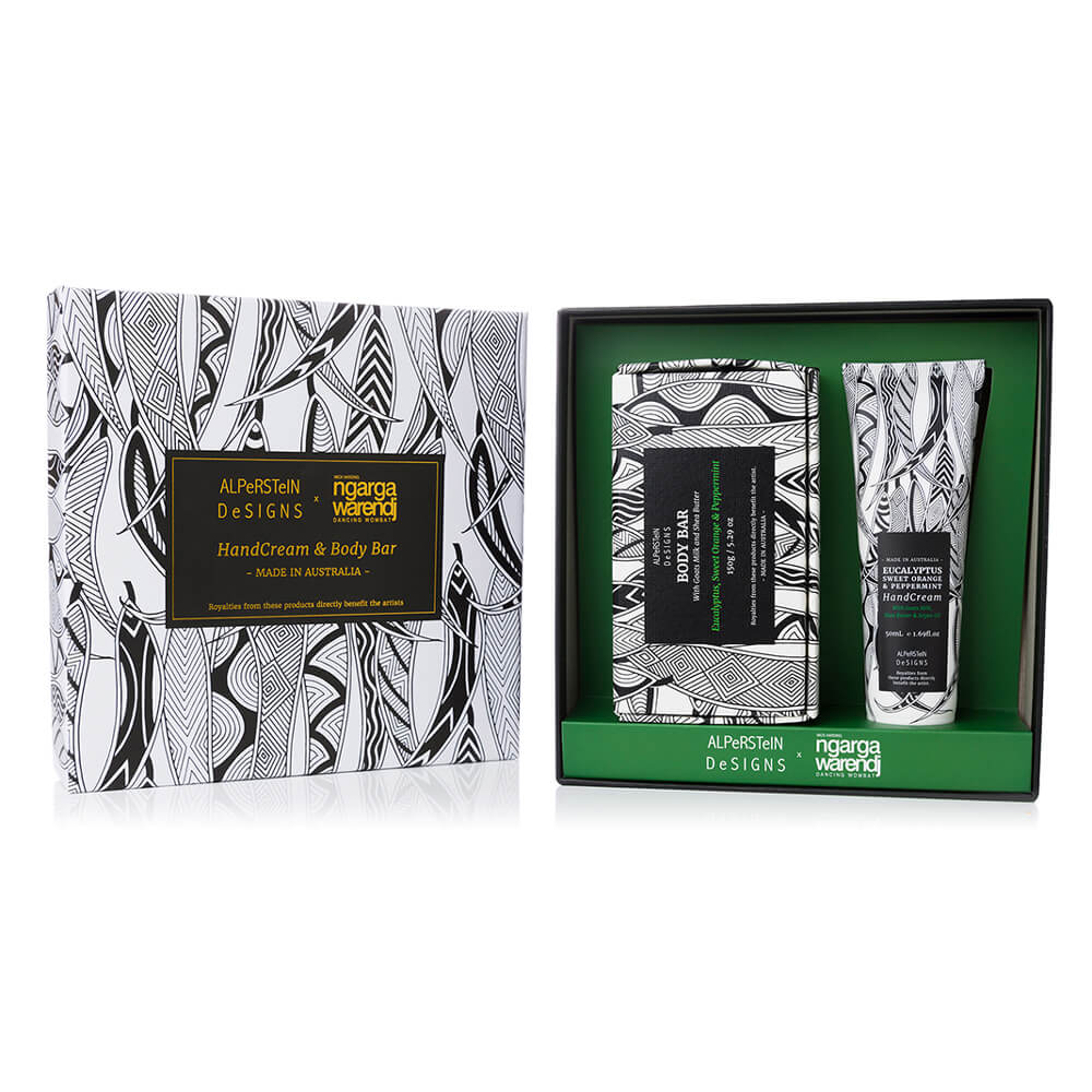 Australian Gifts for Overseas Hand Cream and Soap Giftset Eucalyptus