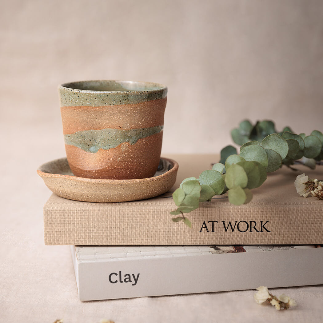Australian-Made-Gifts-for-Christmas-Handmade-Green-Ceramic-Mugs