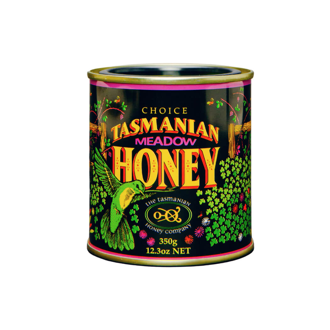 Australian Gourmet Foods Tasmanian Meadow Honey 350g Tin