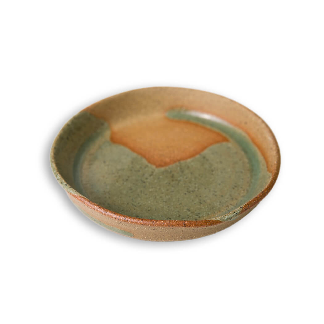 Australian Hand Made Ceramic Dish in Moss Green for Gifts for the Home