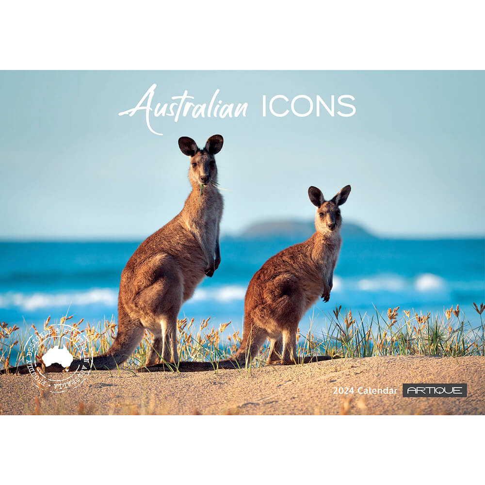 Australian Icons 2024 Souvenir Calendar by Artique