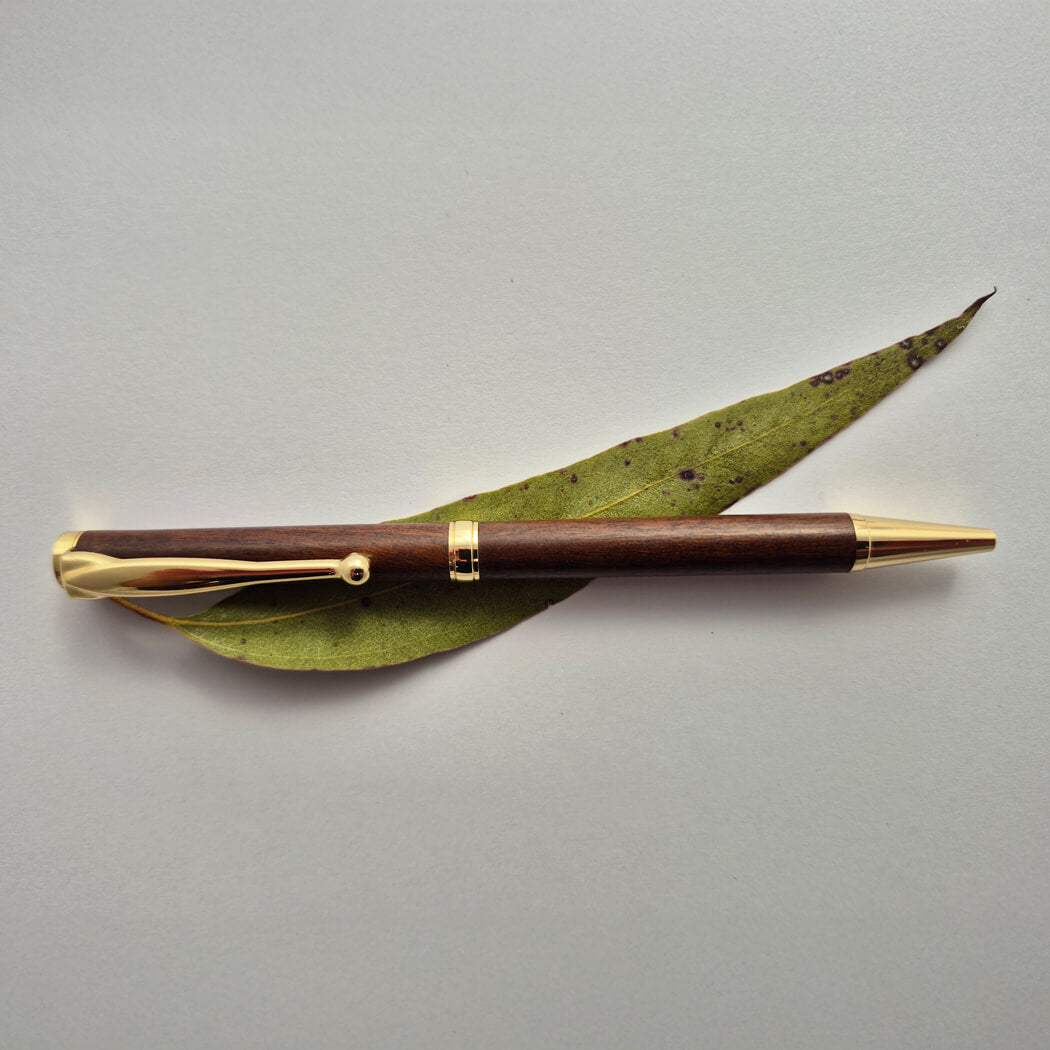Australian Corporate Gifts Slimline Wooden Pen Hancrafted in Australia from Gidgee