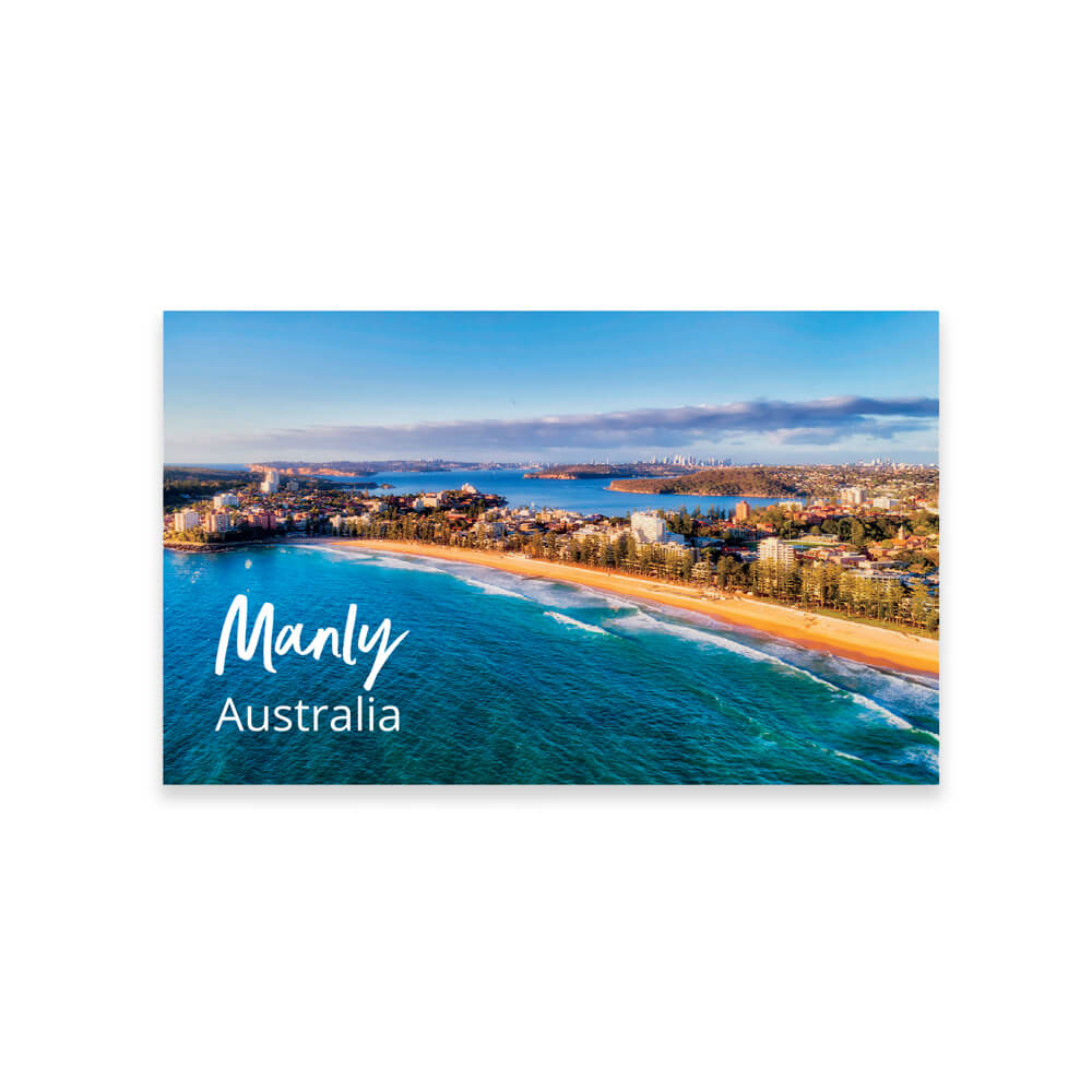 Australian Souvenir Fridge Magnets Manly Beach Made in Australia