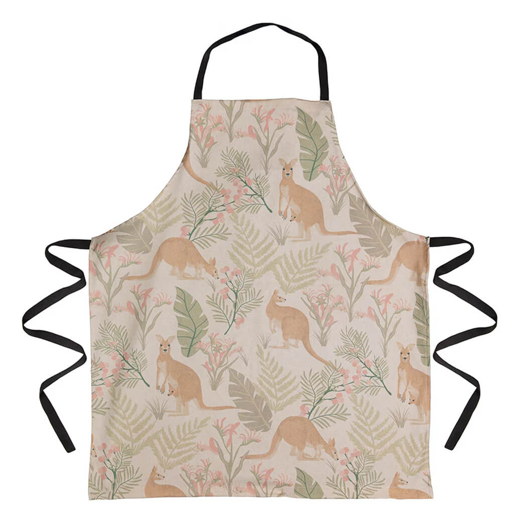 Australian Souvenir Kangaroo Apron Made in Australia 