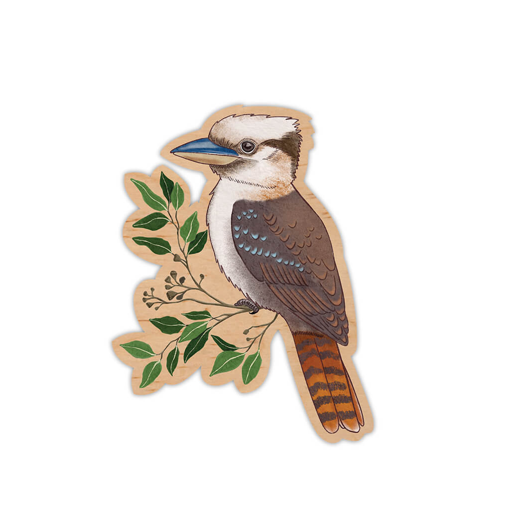 Australian Souvenir Kookaburra Magnet Made in Australia