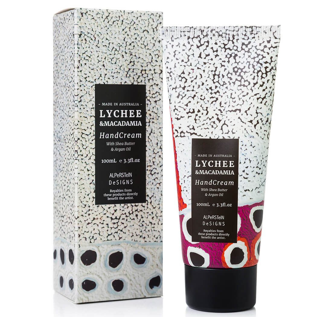 Australian Made Hand Cream Lychee & Macadamia for Souvenirs Australia by Alperstein Designs