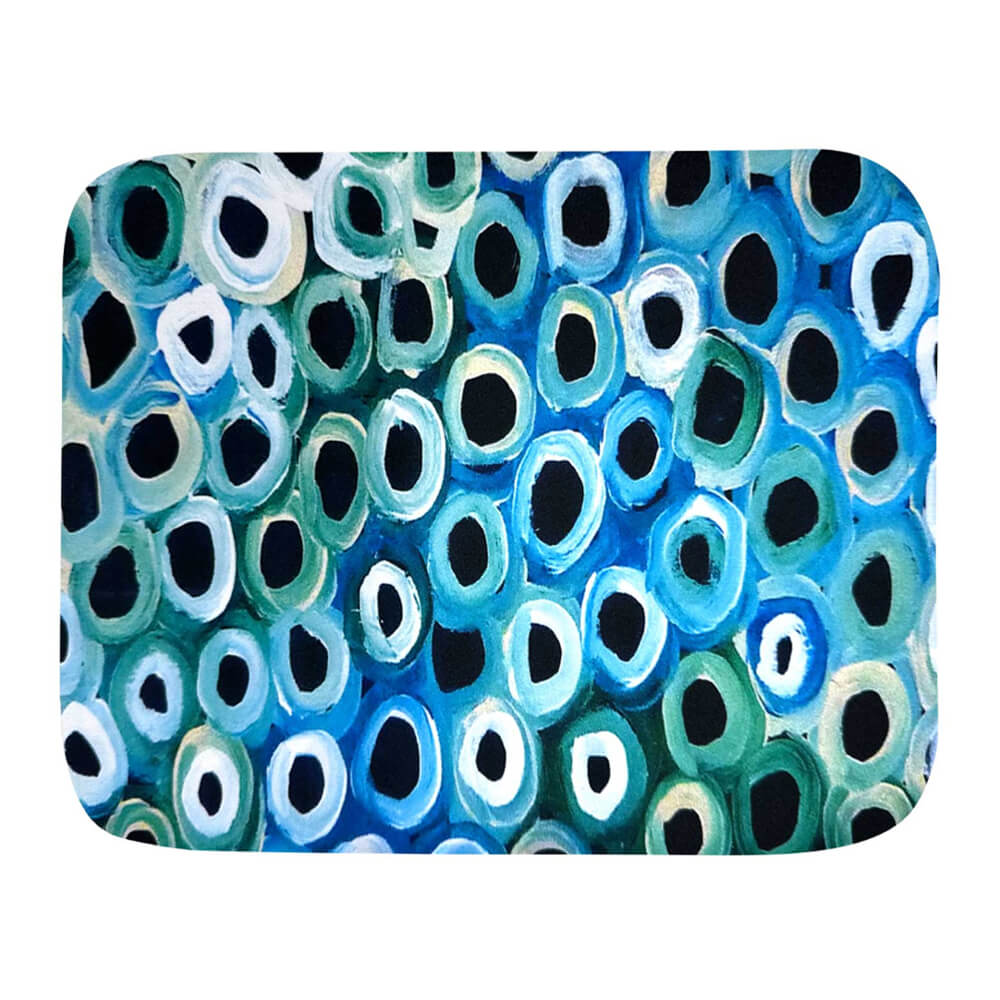 Australian Souvenir Mousepad Aboriginal Art by Lena Pwerle