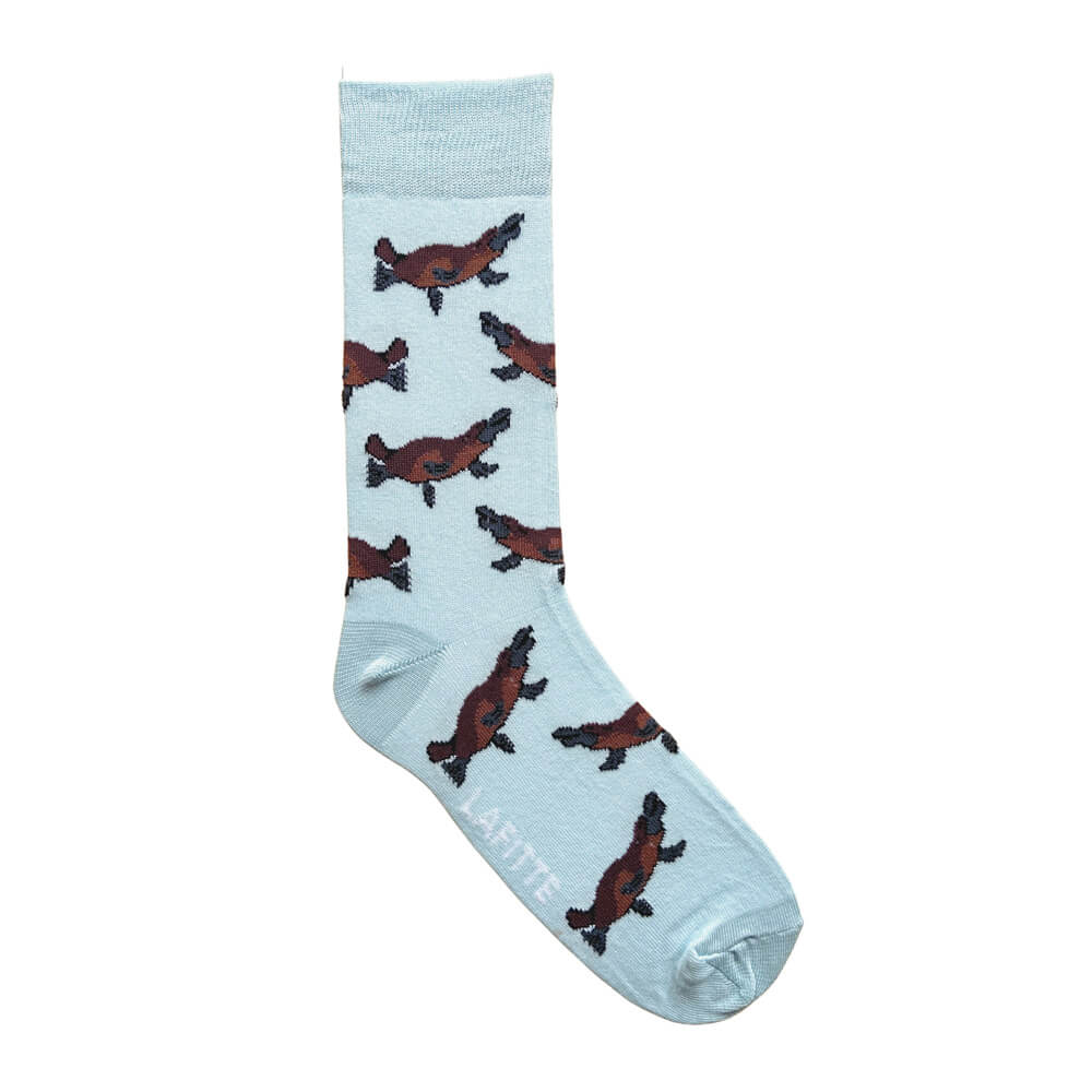 Australian Souvenir Platypus Socks Made in Australia by Loco Lafitte