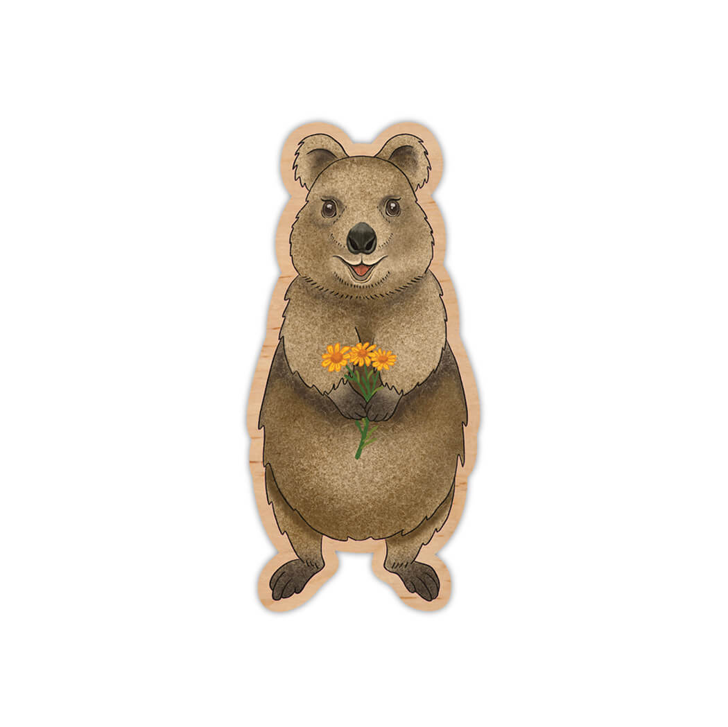 Australian Souvenir Quokka Magnet Made in Australia
