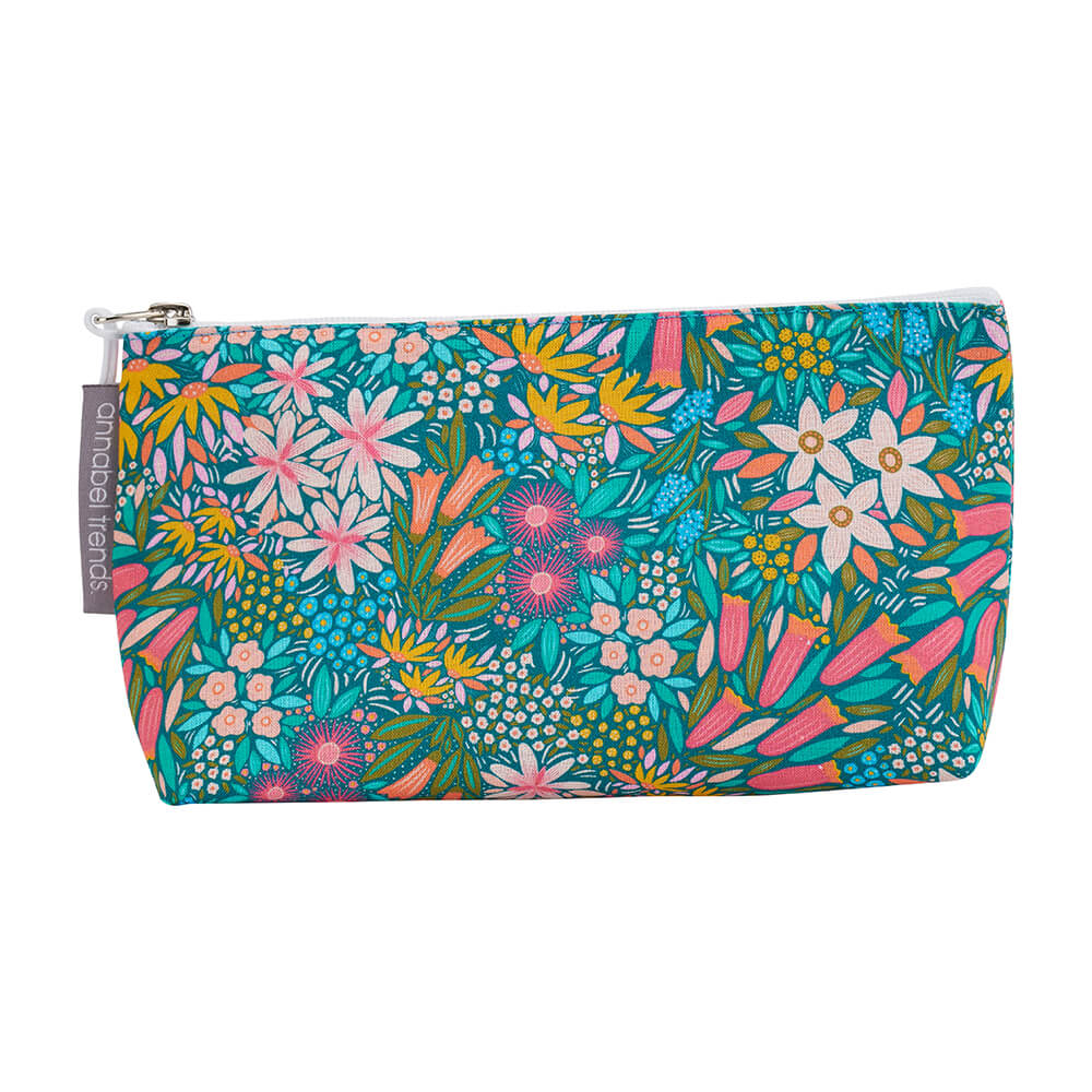 Australian Souvenir Toiletry Bags Native Flowers Made in Australia by Annabel Trends Small
