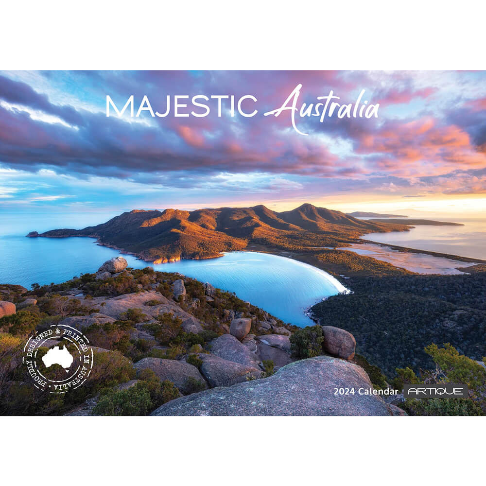 Australian Souvenirs 2024 Majestic Australia Calendar perfect for sending overseas