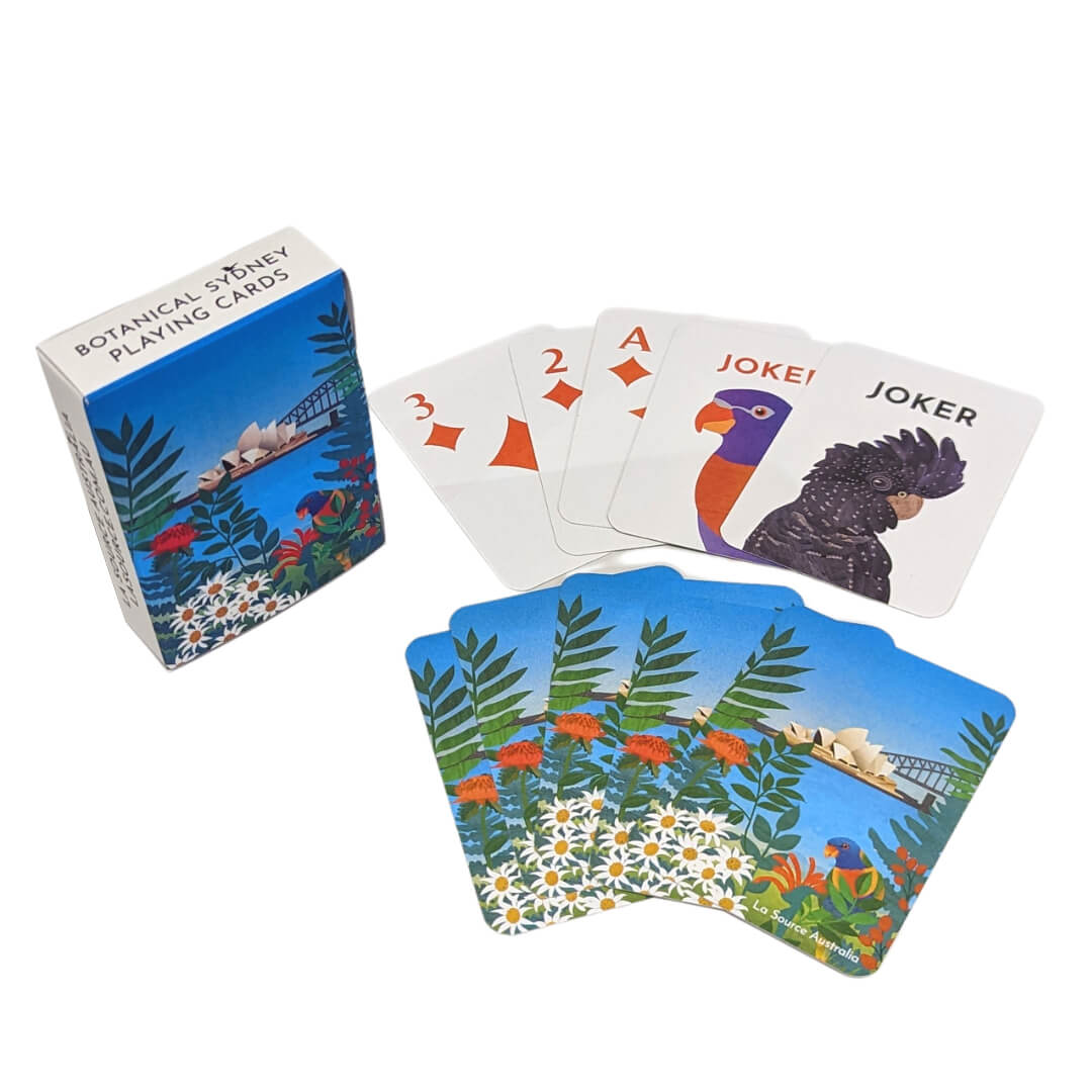 Australian Souvenirs Playing Cards Sydney Harbour Made in Australia by La Source
