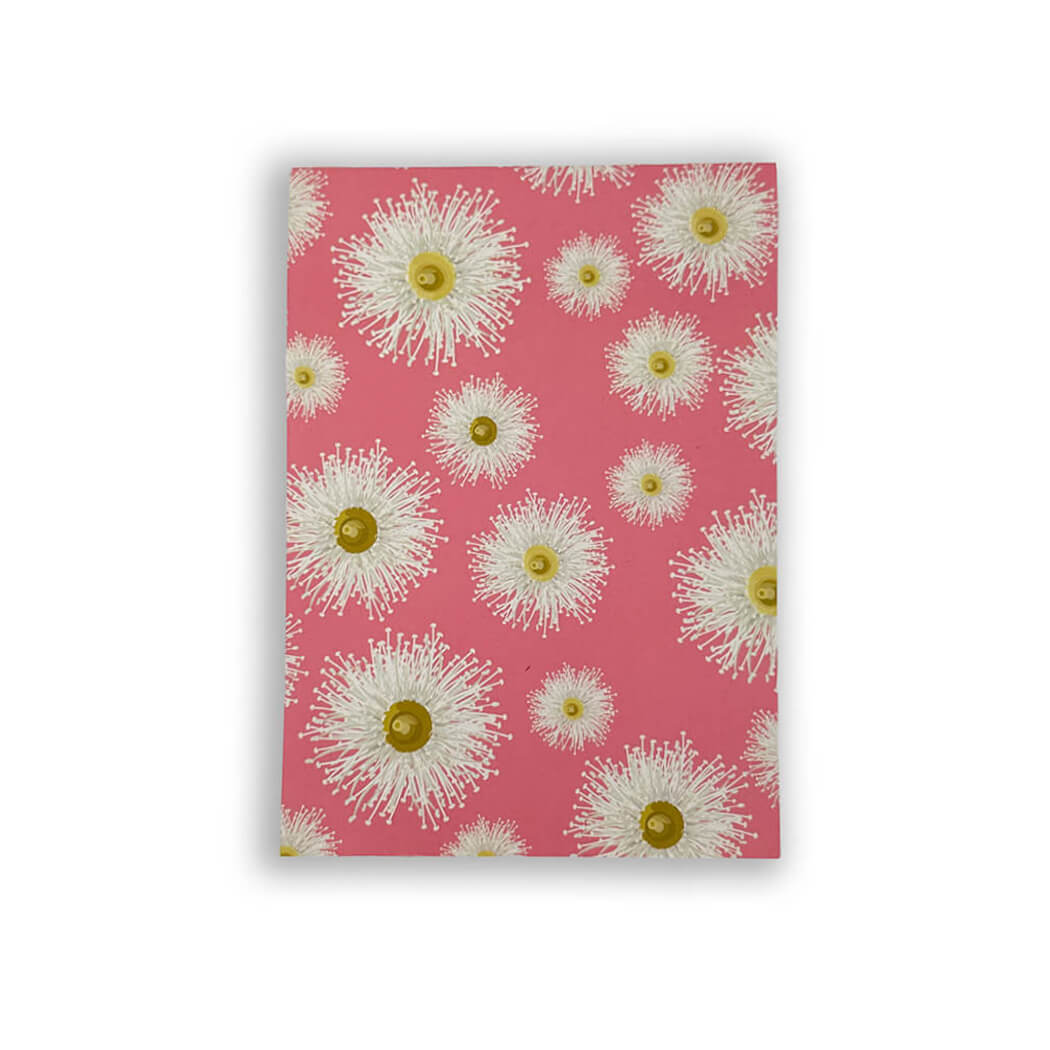 Australian Souvenirs Small Gum Blossom Notepad made in Australia by Bits of Australia