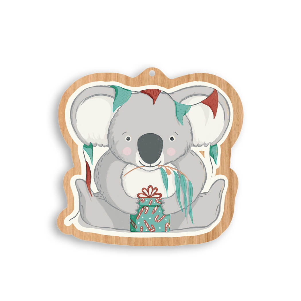 Australian Themed Christmas Decorations Festive Koala Made in Australia