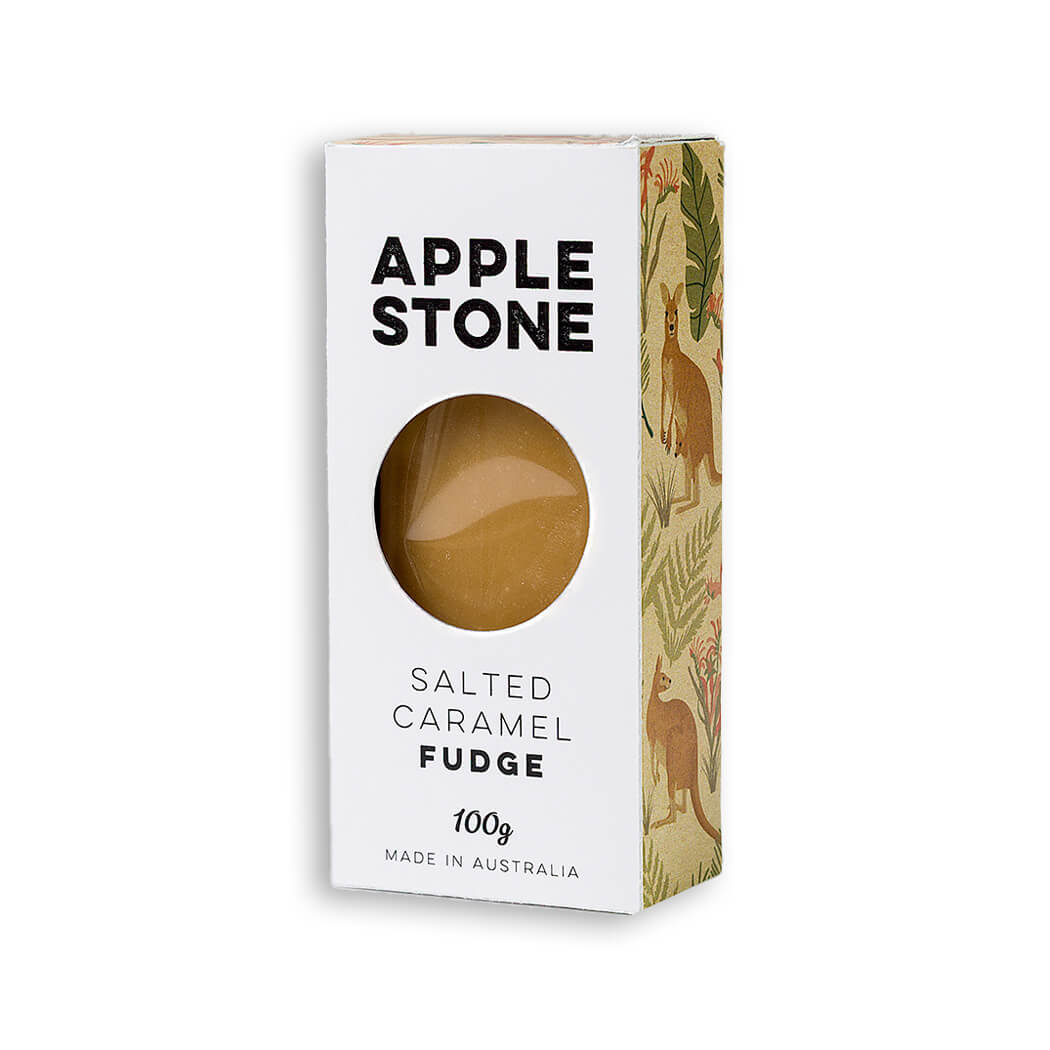 Australian Food Gifts Salted Caramel Fudge Made in Australia