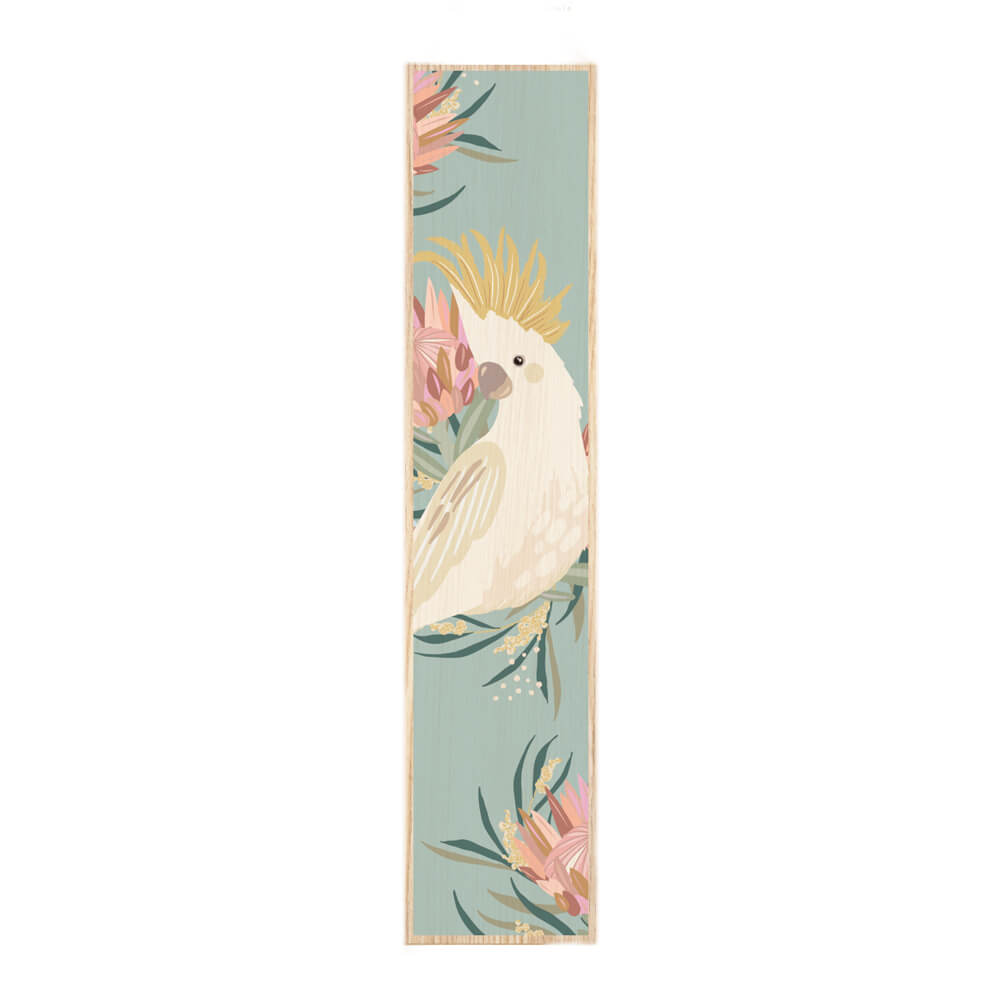 Australian Souvenir Wooden Cockatoo Bookmark