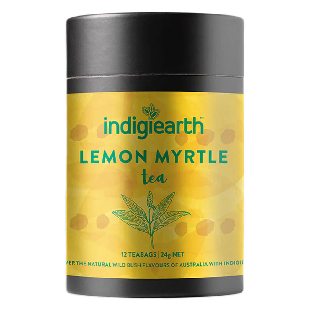 Australian Aboriginal Gifts Lemon Myrtle Tea Bags by Indigiearth an Aboriginal Owned Business