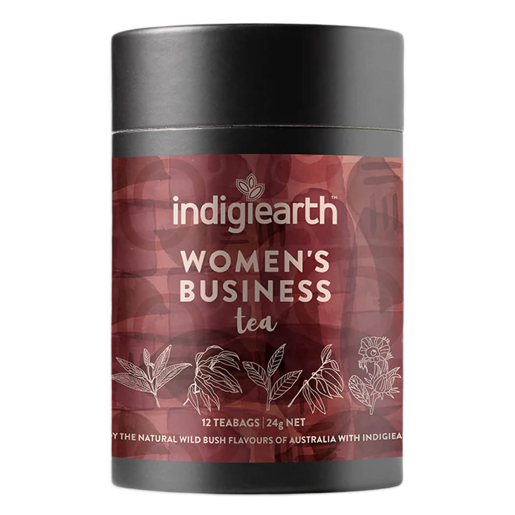 Australian Aboriginal Gifts Women Business Tea Bags by Indigearth