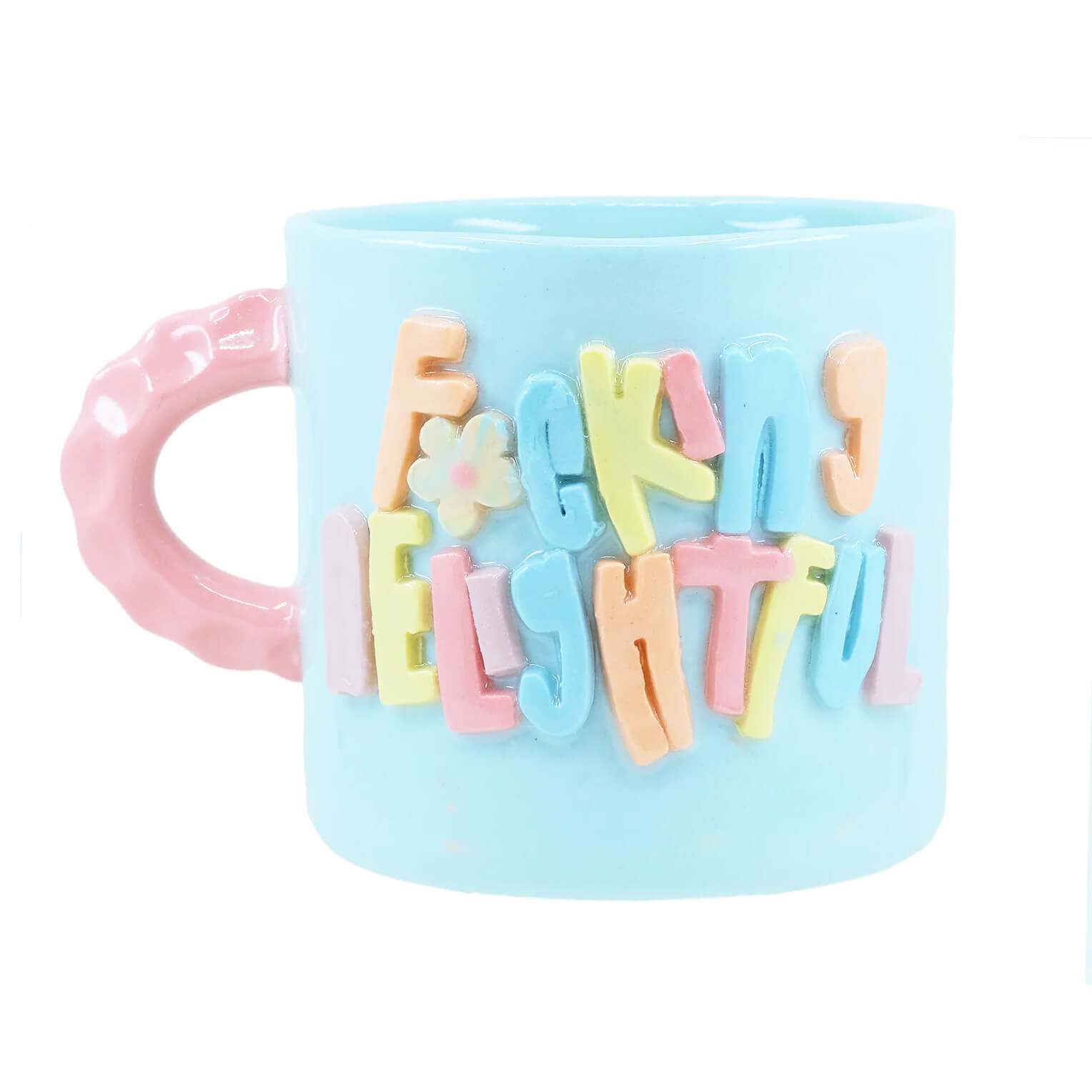 Australian Slang Gifts and Souvenirs f*cking delightful mug by Bea Bellingham
