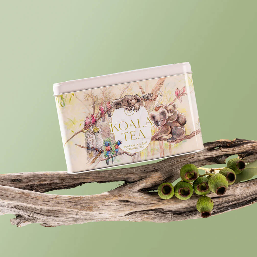 Australian Souvenir Gift Tin with Assorted  Organic Teas