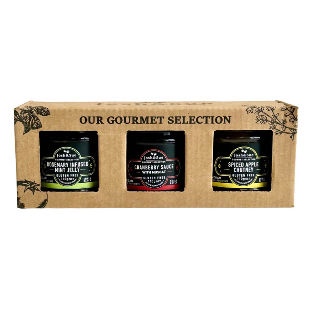 Australian Christmas Gourmet Food Gifts by Josh & Sue with the Mini Festive Pack