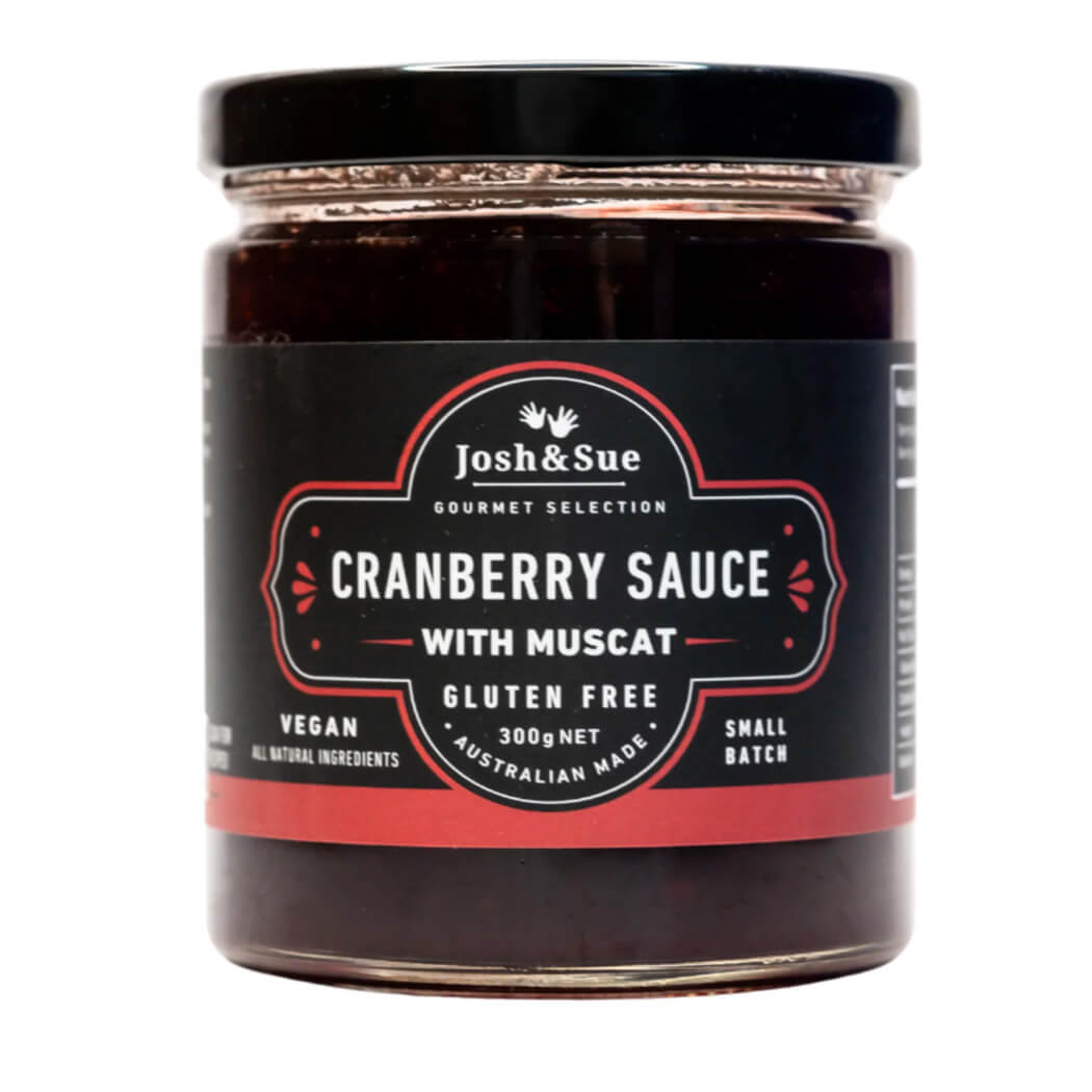 Australian Gourmet Cranberry Sauce for Christmas by Josh & Sue