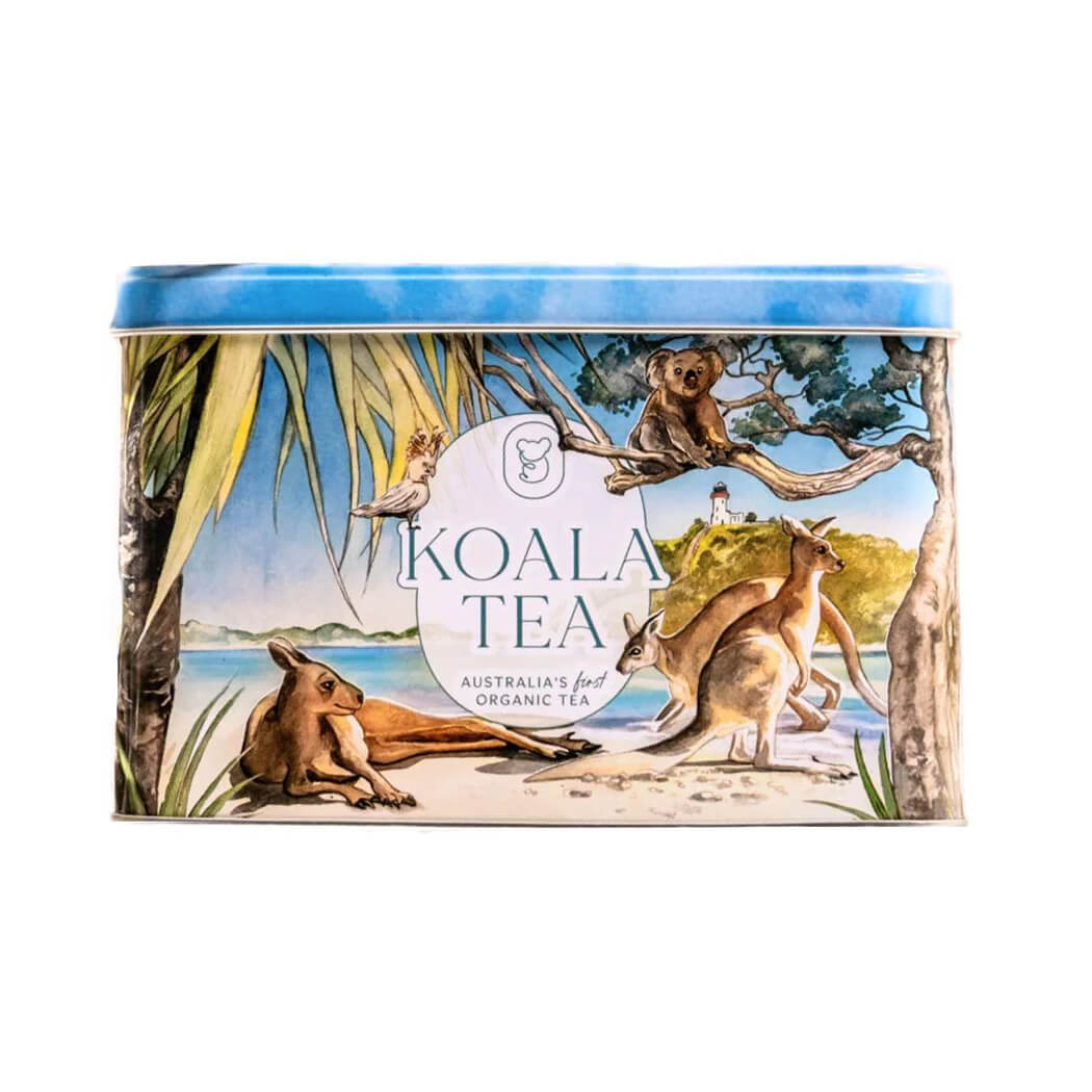 Australian Souvenir Organic Teas in Kangaroo Gift Tin