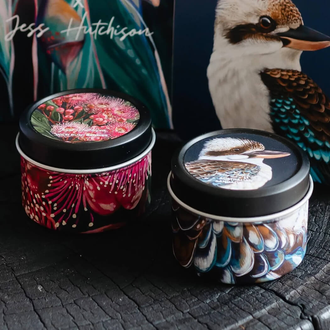 Australiana Tin Candles Made in Australia Wedding Favours