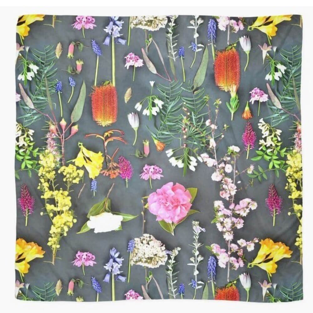 Botanical Scarf by the Spotted quoll made in australia