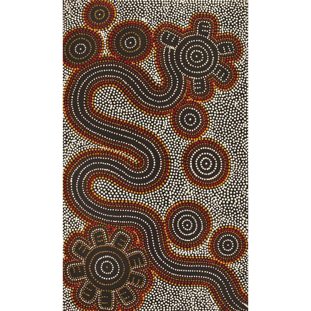 Buy Aboriginal Art Sydney by Stephanie Napurrurla Nelson 3090
