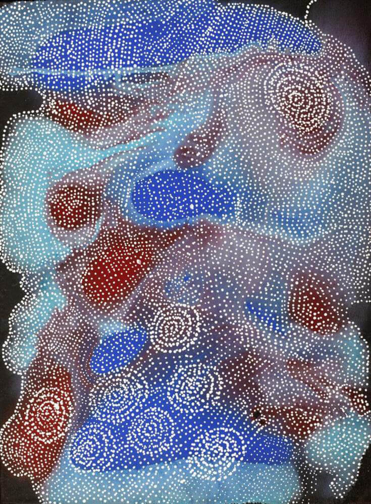 Aboriginal Art - Seven Sisters Dreaming 61 x 46cm