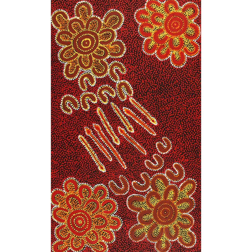 Buy Aboriginal Art by Indigenous Artist Ritasha Nampijinpa Martin 5400