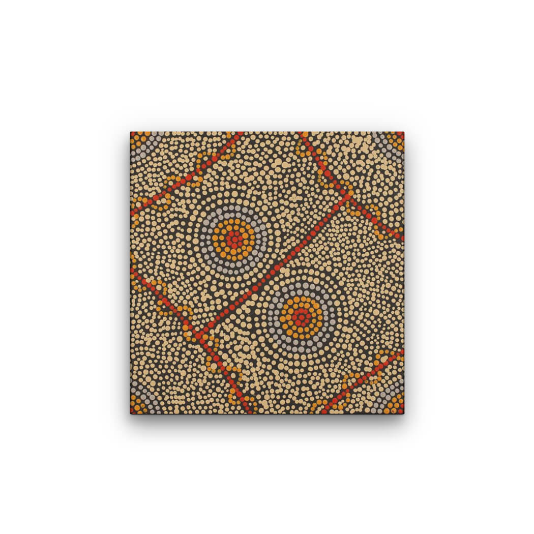 Buy Affordable Aboriginal Art by Valma Nakamarra White 6263